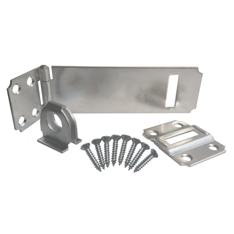 4 1/2" Single-Hinged Hasp